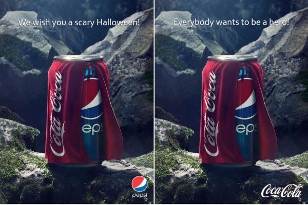 CocaCola vs Pepsi marketing campaign