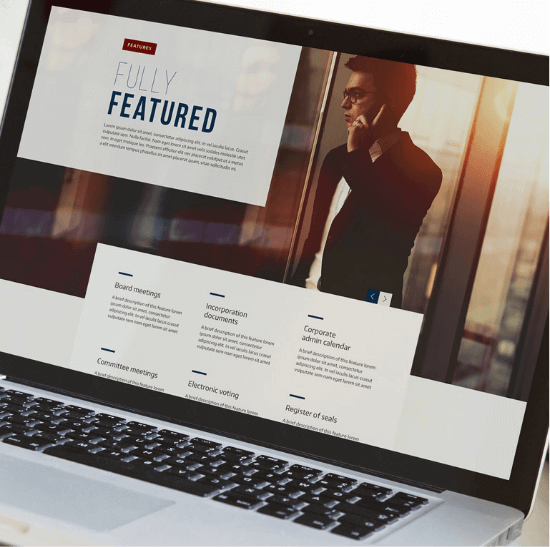 CGFirst Website Laptop Mockup
