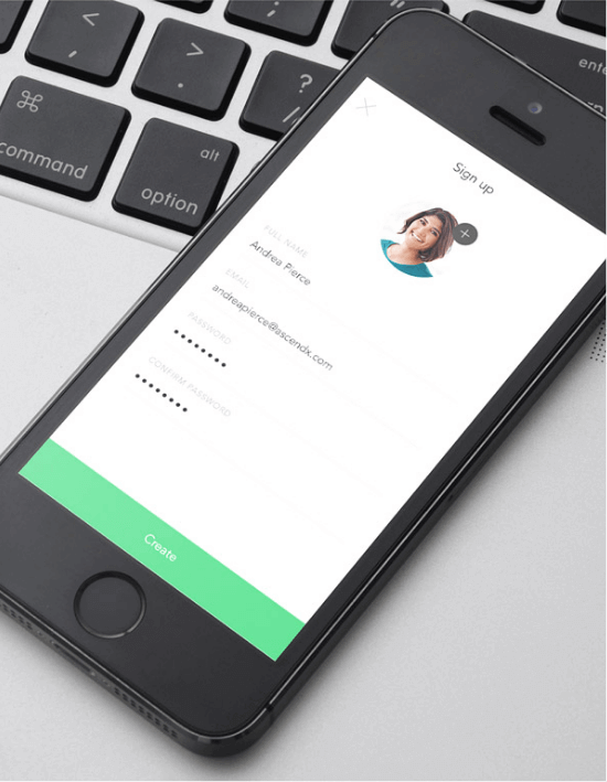 Ascendx App iPhone Mockup