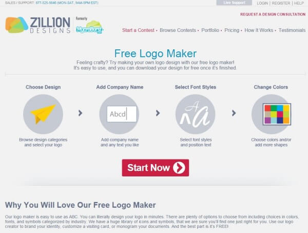 Logo Maker by Zillion Designs
