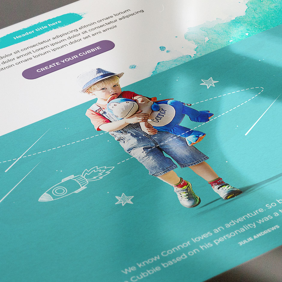 Imaginative Brand Relaunch & Website Cubbies