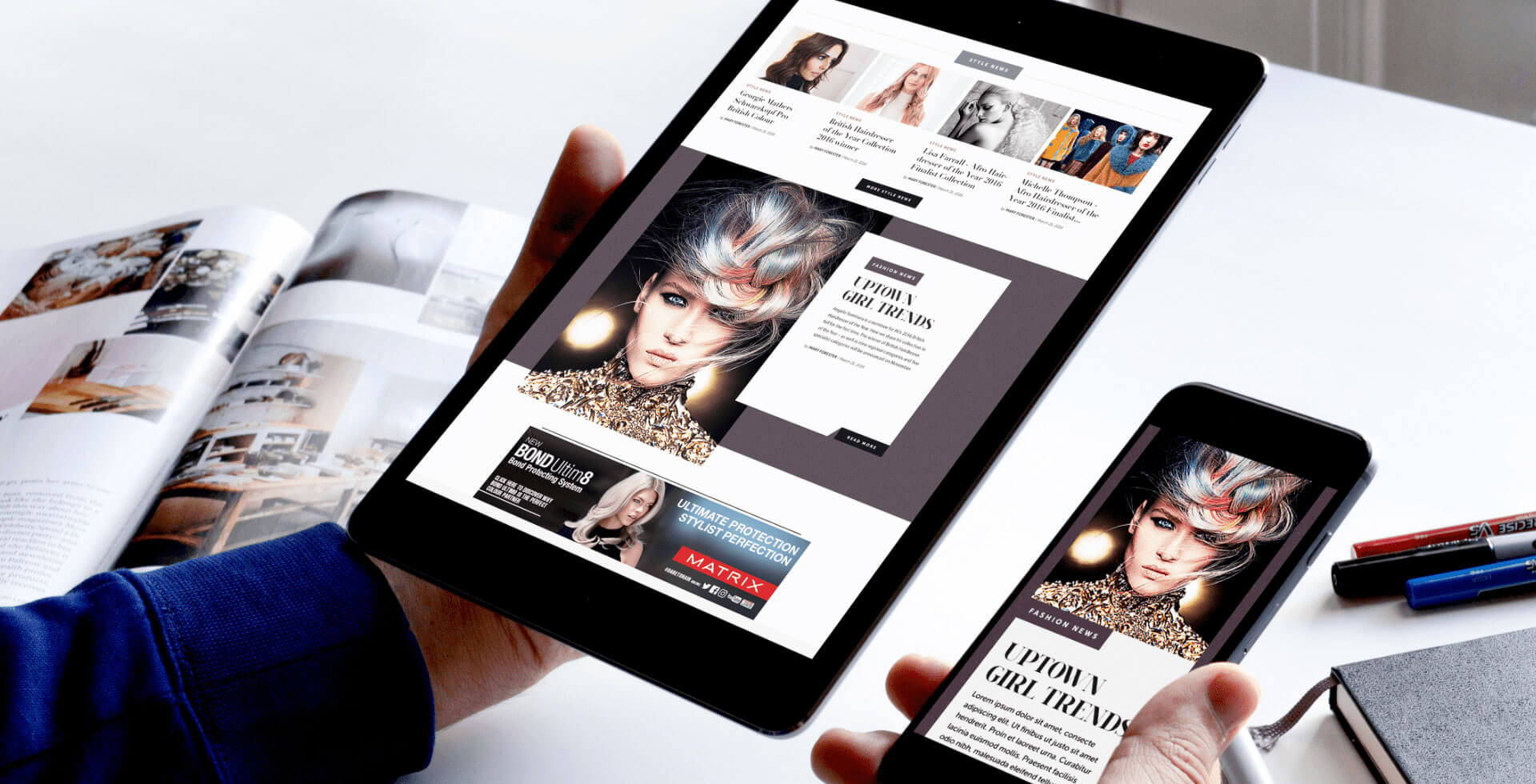 HJI Gallery Responsive Example Mockup