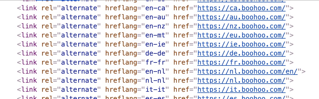 href lang markup example