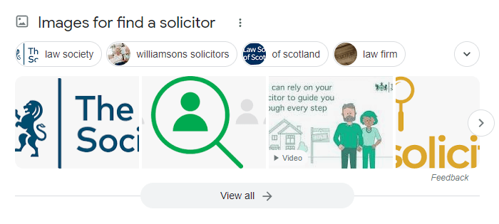 image pack example solicitors UK